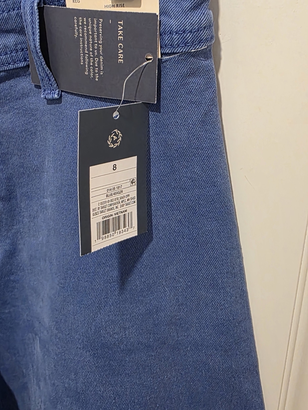 Women's Sailor Leg Jeans Size 8